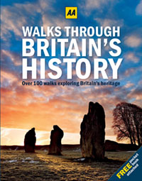 Win 1 of 2 copies of Walks through Britain's History from the AA worth £150