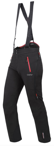 CimAlp Piton 2H Softshell Zip-Off Waterproof Trousers for Men