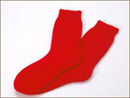 Perilla Red Walking and Hiking Socks