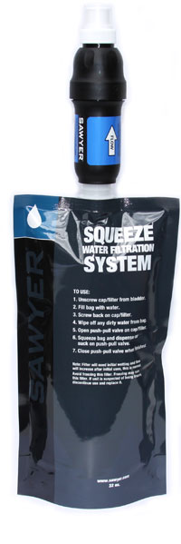 Sawyer Squeeze Water Filtration System 