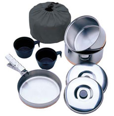 Vango Stainless Steel Cook Kit for 2 People 