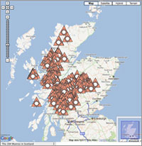 munros scotland map google
