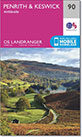 Walk route maps on interactive Ordnance Survey Landranger Walking Maps