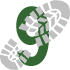 Walking Boot Print Icon