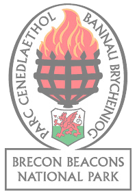 The Brecon Beacons Area of Bannau Brycheiniog (The Brecon Beacons National Park) Logo