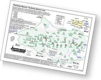 <em>Downloadable Peak Baggers Map you can Print or Save to your Phone detailing the The Brecon Beacons Area of Bannau Brycheiniog (The Brecon Beacons)</em>