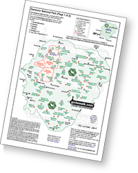 <em>Downloadable Peak Baggers Map you can Print or Save to your Phone detailing Dartmoor</em>