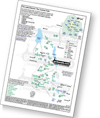 Example Downloadable Peak Baggers Map and Tick List detailing The Central Fells area of Lake District