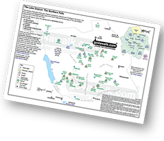 The Northern Fells Peak Bagging Map