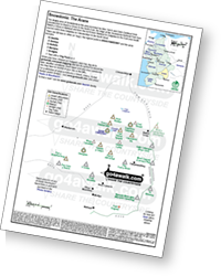 <em>Downloadable Peak Baggers Map you can Print or Save to your Phone detailing the The Arans area of Snowdonia</em>