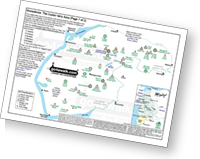 <em>Downloadable Peak Baggers Map you can Print or Save to your Phone detailing all the Mountains, Hewitts, Deweys, Nuttalls, Marilyns, Bridgets, Hills, Peaks and Tops in The Cadair Idris area area of Snowdonia National Park. </em>