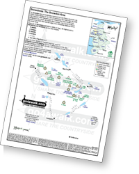 <em>Downloadable Peak Baggers Map you can Print or Save to your Phone detailing the The Snowdon Area area of Snowdonia</em>