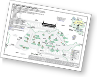 <em>Downloadable Peak Baggers Map you can Print or Save to your Phone detailing the The Northern Dales Area of The Yorkshire Dales</em>