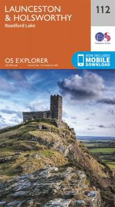 Walks on Ordnance Survey Explorer Map 112 Launceston & Holsworthy