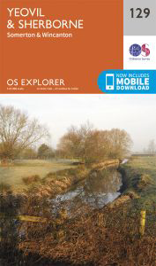 Walks on Ordnance Survey Explorer Map 129 Yeovil & Sherborne