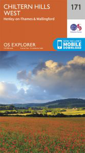 Walks on Ordnance Survey Explorer Map 171 Chiltern Hills West, Henley-on-Thames & Wallingford