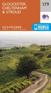 Walks on Ordnance Survey Explorer Map 179 Cheltenham, Gloucester & Stroud