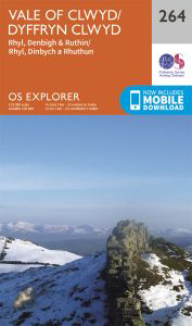 Walks on Ordnance Survey Explorer Map 264 Vale of Clwyd / Dyffryn Clwyd