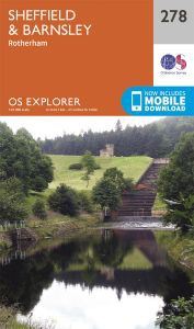 Walks on Ordnance Survey Explorer Map 278 Sheffield & Barnsley