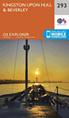 Walks on Ordnance Survey Explorer Map 293 Kingston Upon Hull & Beverley