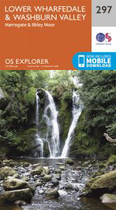 Walks on Ordnance Survey Explorer Map 297 Lower Wharfedale & Washburn Valley