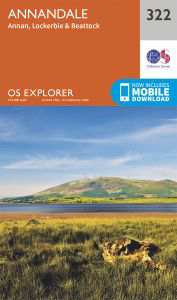 Walks on Ordnance Survey Explorer Map 322 Annandale, Annan, Lockerbie & Beattock