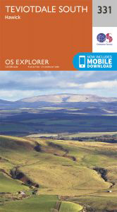 Walks on Ordnance Survey Explorer Map 331 Teviotdale South