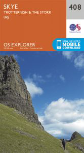 Walks on Ordnance Survey Explorer Map 408 Skye - Trotternish & The Storr