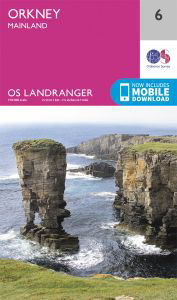 Walks on Ordnance Survey Landranger Map 6 Orkney - Mainland