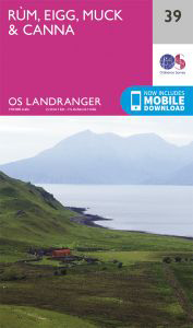 Walks on Ordnance Survey Landranger Map 39 Rum, Eigg & Muck