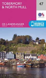 Walks on Ordnance Survey Landranger Map 47 Tobermory & North Mull