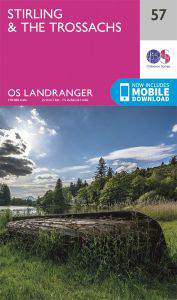 Walks on Ordnance Survey Landranger Map 57 Stirling & The Trossachs