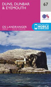 Walks on Ordnance Survey Landranger Map 67 Duns, Dunbar & Eyemouth area