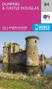 Walks on Ordnance Survey Landranger Map 84 Dumfries & Castle Douglas