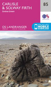 Walks on Ordnance Survey Landranger Map 85 Carlisle & Solway Firth, Gretna Green