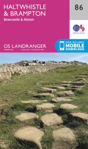 Walks on Ordnance Survey Landranger Map 86 Haltwhistle & Brampton, Bewcastle & Alston