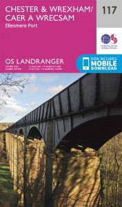 Walks on Ordnance Survey Landranger Map 117 Chester & Wrexham, Ellesmere Port