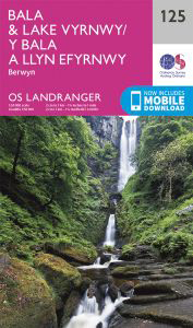 Walks on Ordnance Survey Landranger Map 124 Dolgellau & Porthmadog