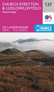 Walks on Ordnance Survey Landranger Map 137 Ludlow & Church Stretton, Wenlock Edge