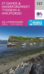 Walks on Ordnance Survey Landranger Map 157 St David’s & Haverfordwest