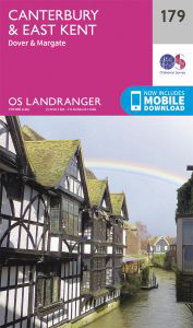 Walks on Ordnance Survey Landranger Map 179 Canterbury & East Kent, Dover & Margate