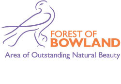 The Forest of Bowland and The South Pennines AONB (Area of Outstanding Natural Beauty) Logo