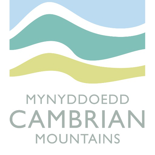 The Central area of Mynyddoedd Cambria (The Cambrian Mountains) Logo