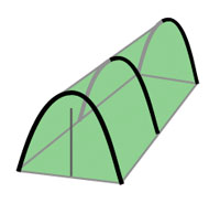 Tunnel (or Hoop) Tents for Camping