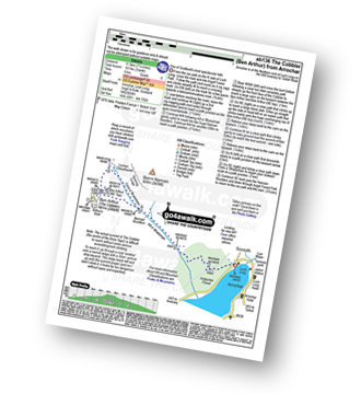 Map with easy-to-follow route details for walk ab136 The Cobbler (Ben Arthur) from Arrochar pdf