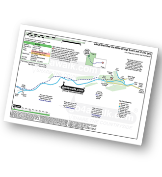 Walk route map with easy-to-follow route instructions for walk ad126 Glen Dee via White Bridge from Linn of Dee pdf