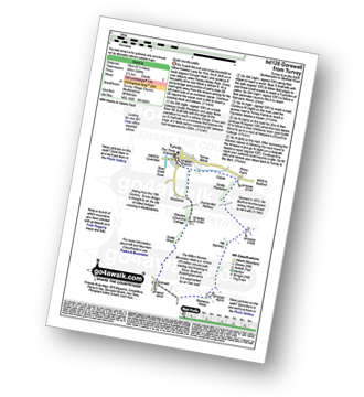 Walk route map with easy-to-follow route instructions for walk bd126 Gorewell from Turvey pdf