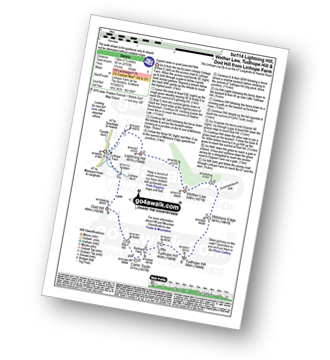 Walk route map with easy-to-follow route instructions for walk bo114 Lightning Hill, Wether Law (Teviothead), Tudhope Hill and Dod Hill from Linhope Farm pdf