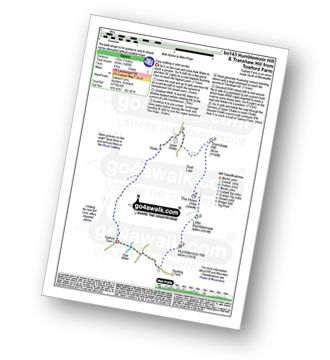 Walk route map with easy-to-follow route instructions for walk bo143 Humblemoor Hill from Tow Ford pdf