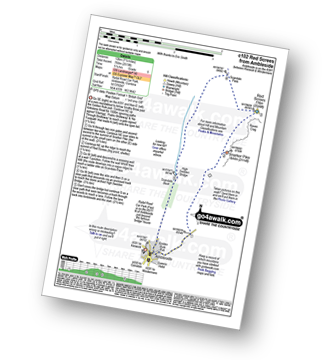 Map with easy-to-follow route details for walk c102 Red Screes from Ambleside pdf